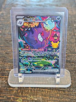Gengar ex SIR 154/128 – Pokémon 30th Anniversary – Sale or Trade