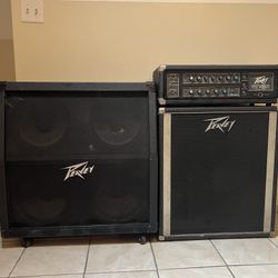 Peavy Speakers And Amplifier 