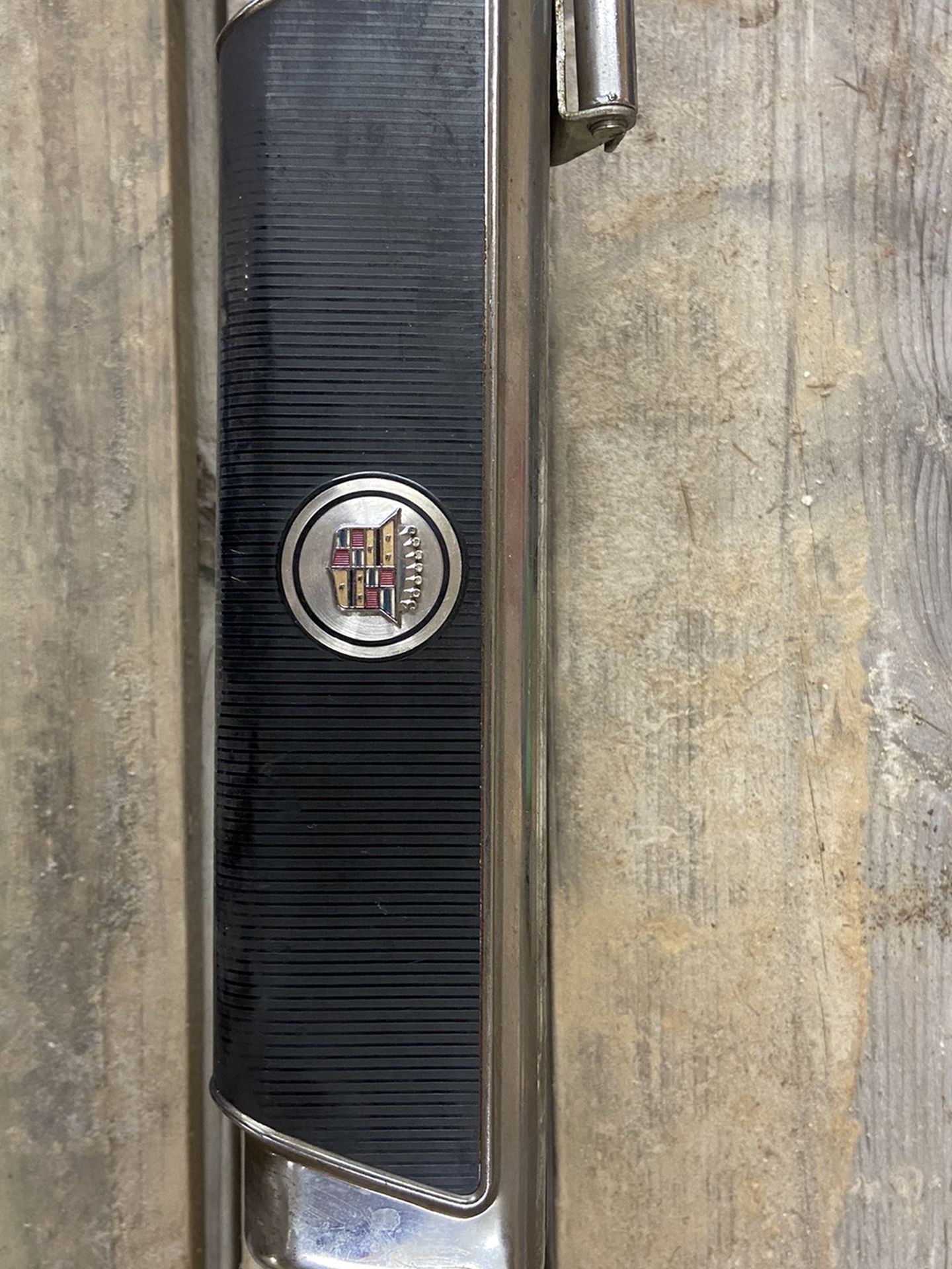 Cadillac under dash tissue dispenser.