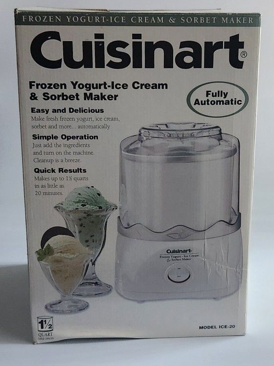 Cuisinart Frozen Yoghurt Ice Cream Maker