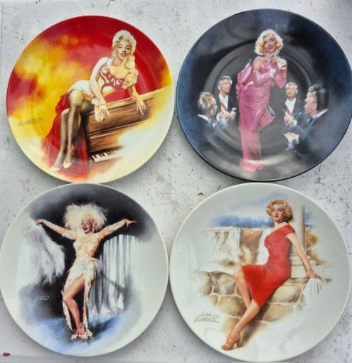 Marilyn Monroe Collecter Plates