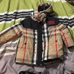 KIDS BURBERRY COAT 