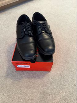 DEER Stags Black Men Shoes - Size 6.5