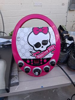Monster High Disco Party CD/CDG Karaoke Machine