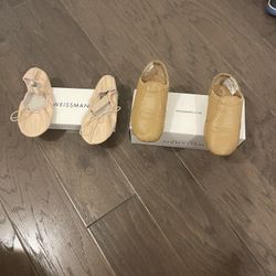 Weissman  Genuine Leather Ballet And Jazz Girl’s Shoes 
