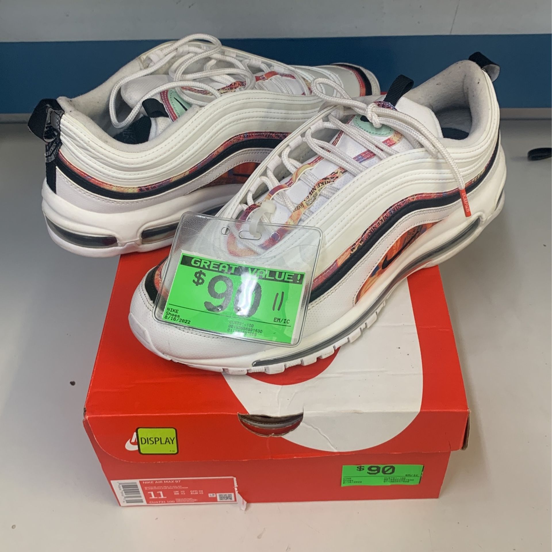 Nike Air Max 97 Vintage Mosaic Size 11