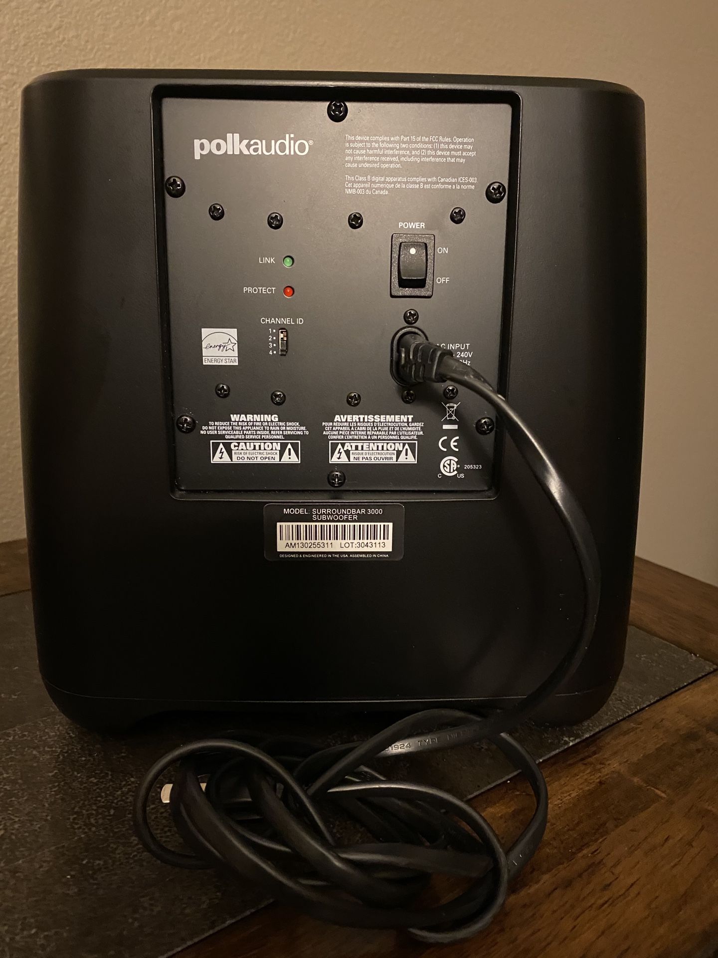 Polk Audio Subwoofer