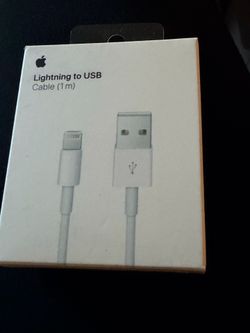 Apple Lighting to usb cable (1m) New