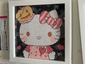 hello kitty diamond painting