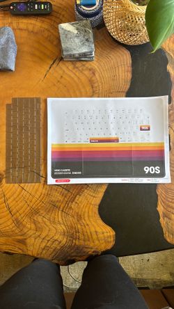 2021 Mac Book Pro Retro / 90’s Lab Top key board cover