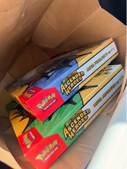 Pokemon Ascended Heroes EX Feraligator and Meganium and First partner