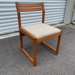 Mid Century Modern Danish Teak Dining Chair