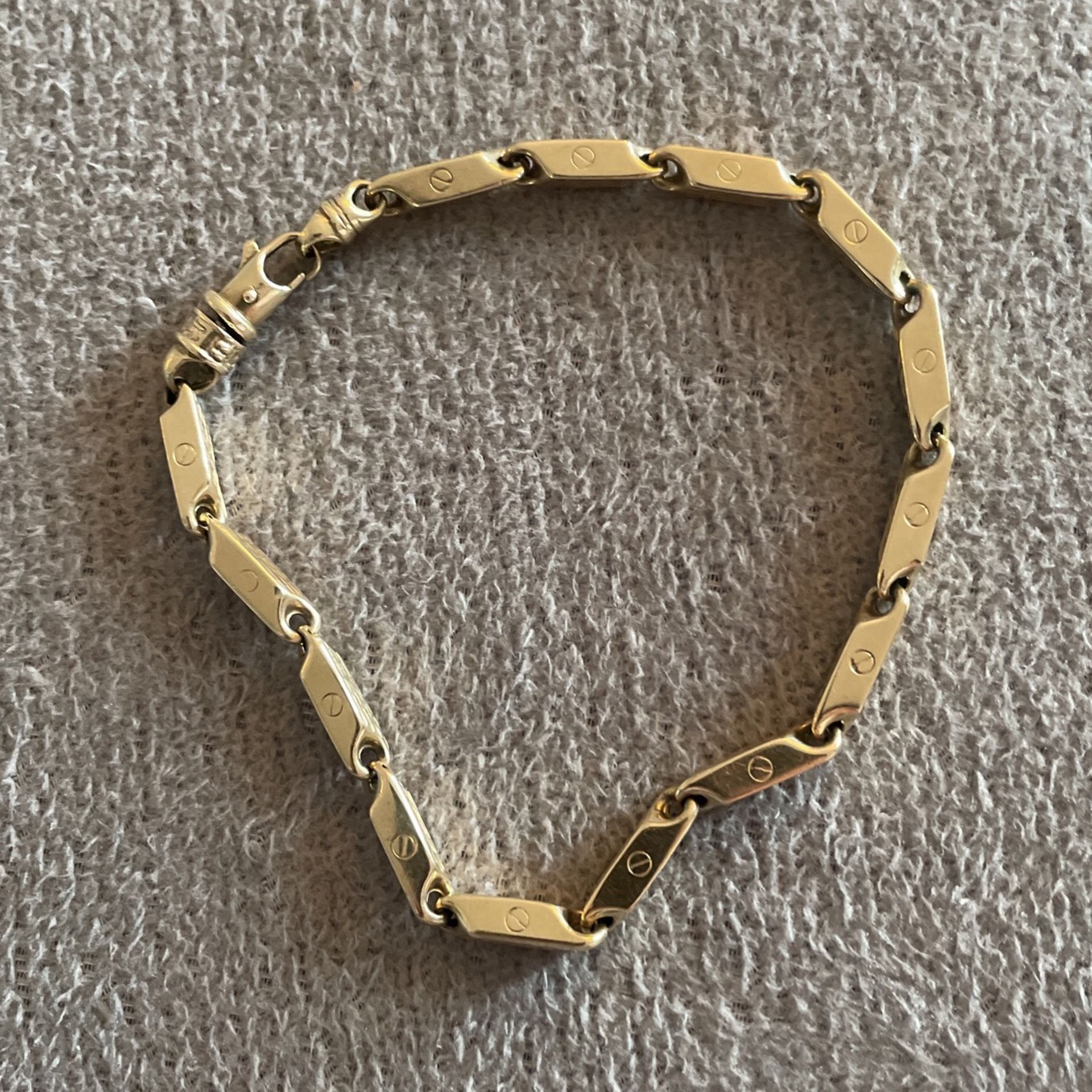 Men's bracelet 10 K