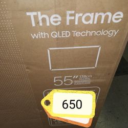 SAMSUNG 55"INCH QLED 4K THE FRAME TV LS03FAD