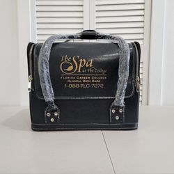 Madison Collection Luxury Professional Travel or Spa Case. For jewelry, makeup, and professional personal items. Includes a removable 4-tier tray.