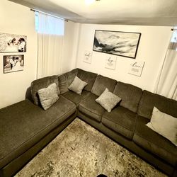 Grey Sectional Couch