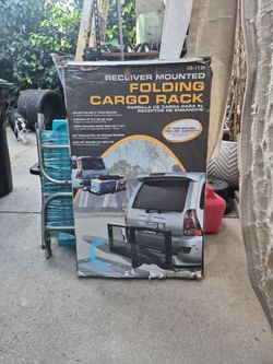 Receiver Mounted Folding Cargo Rack