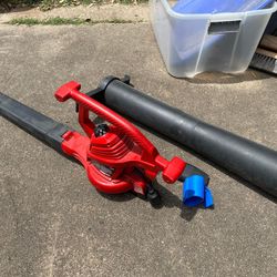 Toro Ultra Leaf Blower Vac with attachments 