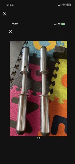 Olympic Dumbbells Handled. 15 Dollars