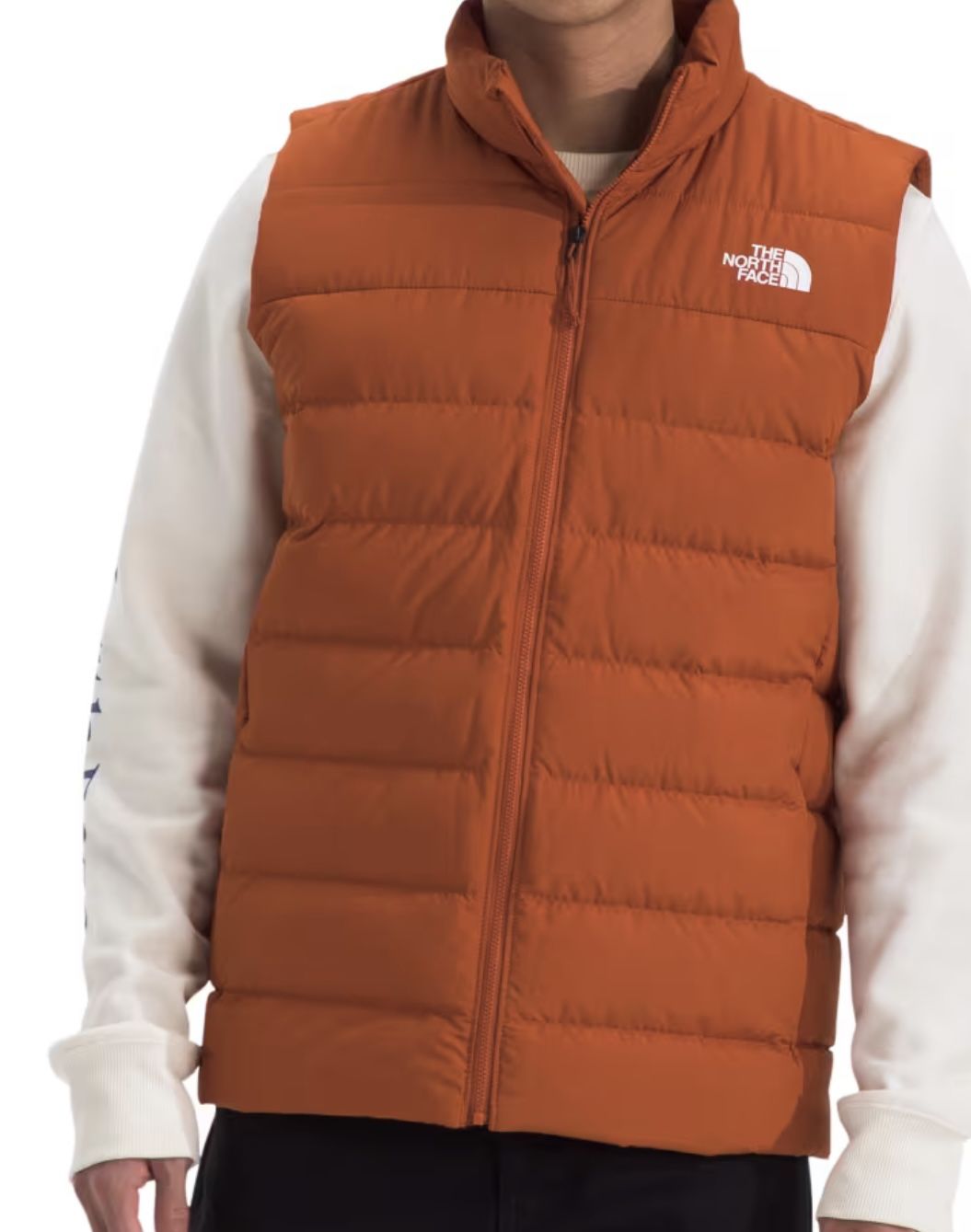 NWT 2024 The North Face Aconcagua 3 Down 600 Fill Puffer Vest Large Mens Orange