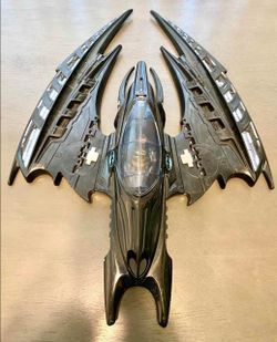 Vintage Kenner Batman Forever Batwing Plane / Vehicle Incomplete 1995