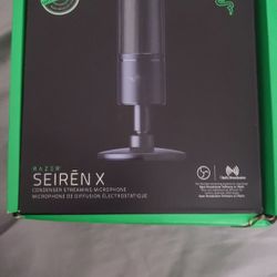 Unopened Razer Seiren X Microphone