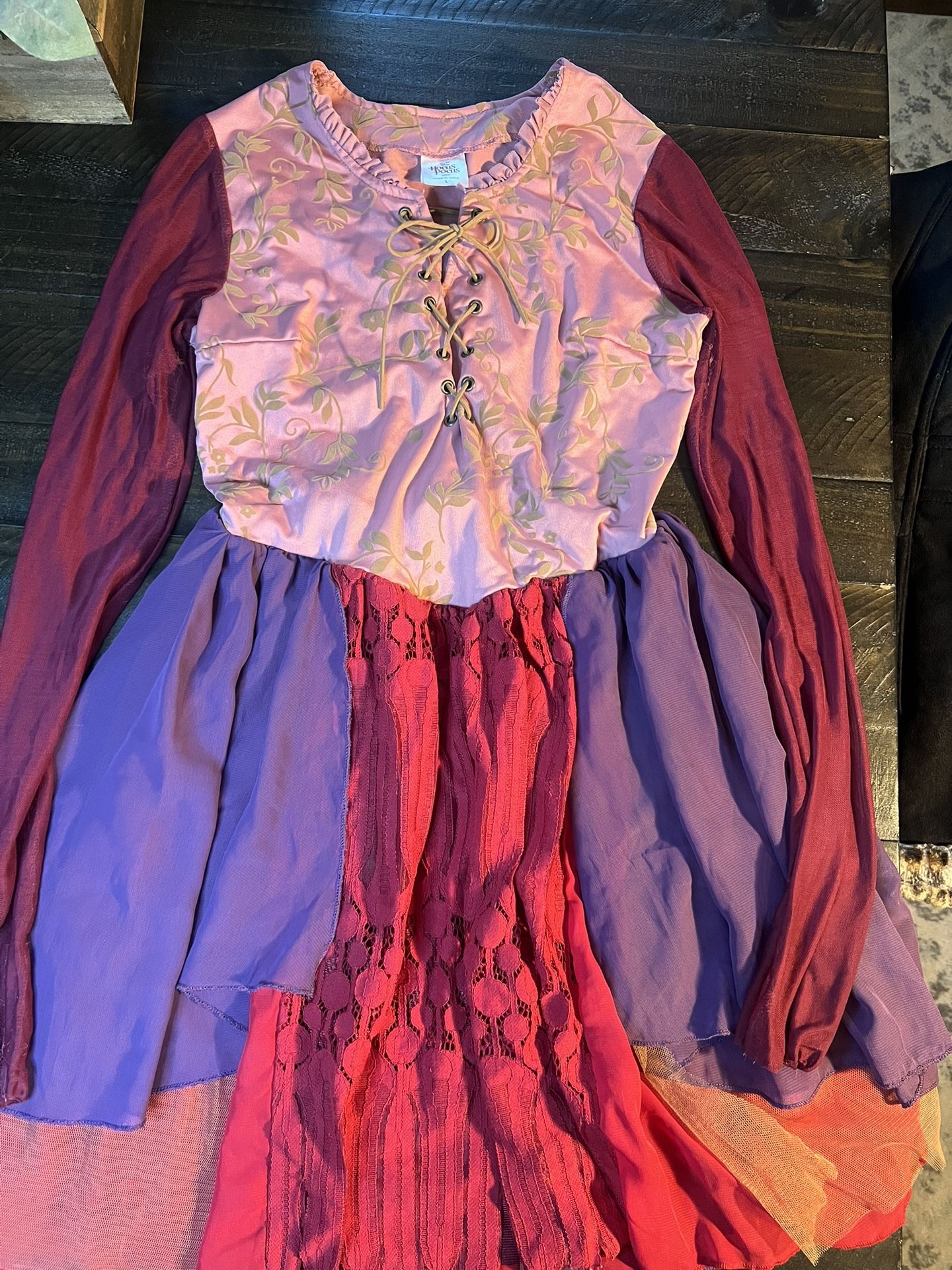 Disney Hocus Pocus Dress Girls Large
