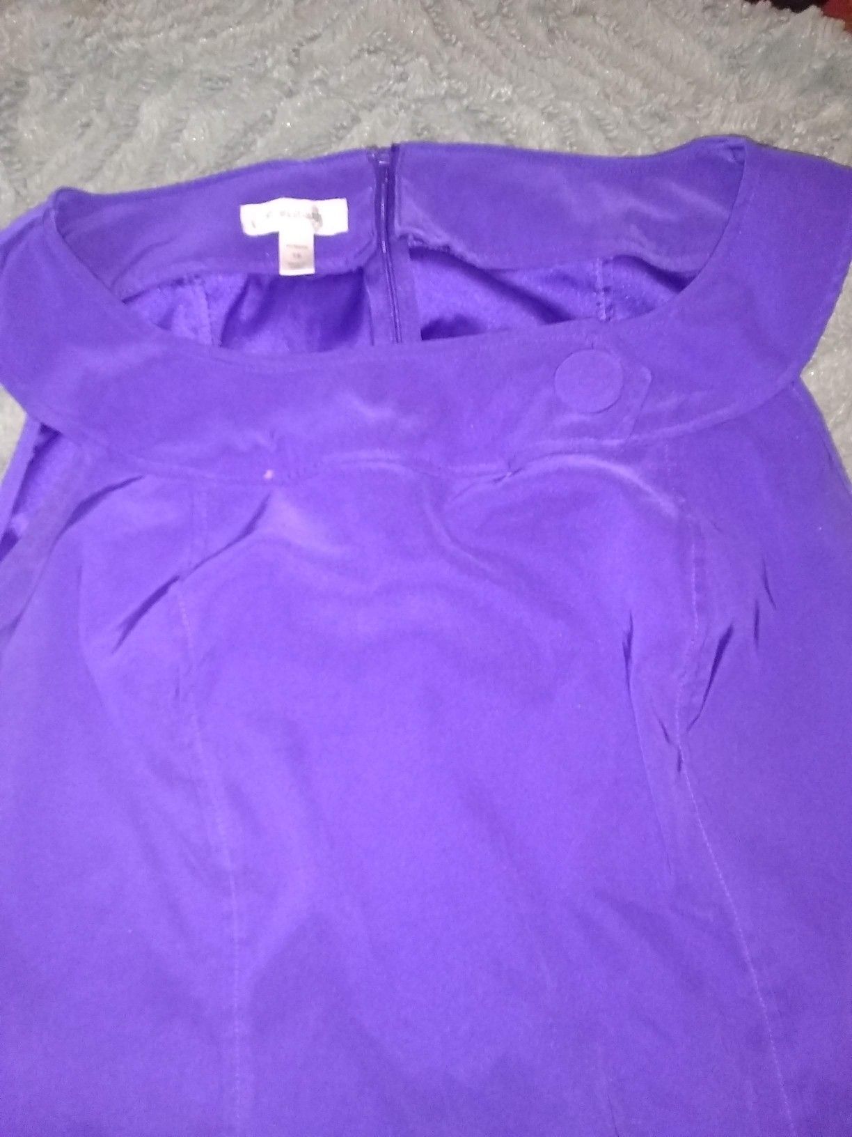 Purple Beautiful Dress