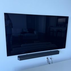Tv And Sound Bar 