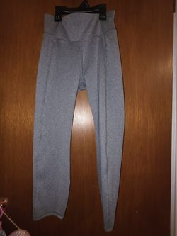 Women's All In Motion Heathered Gray Active Leggings - Size XS