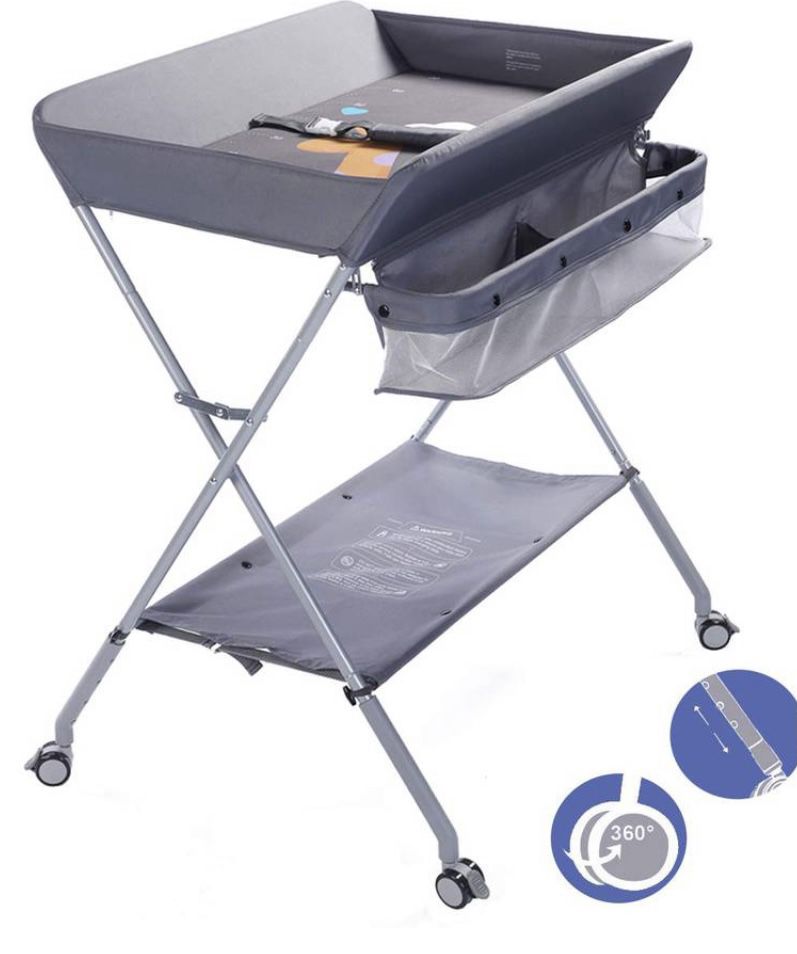 EGREE BABY CHANGING TABLE PORTABLE FOLDING DIAPER CHANGING STATION 
