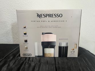 Nespresso Vertuo Pop+ & Aeroccino 3 Bundle