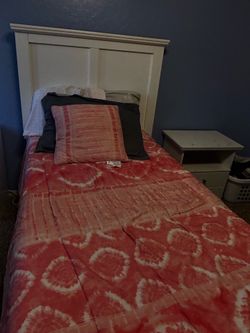 One twin bed
