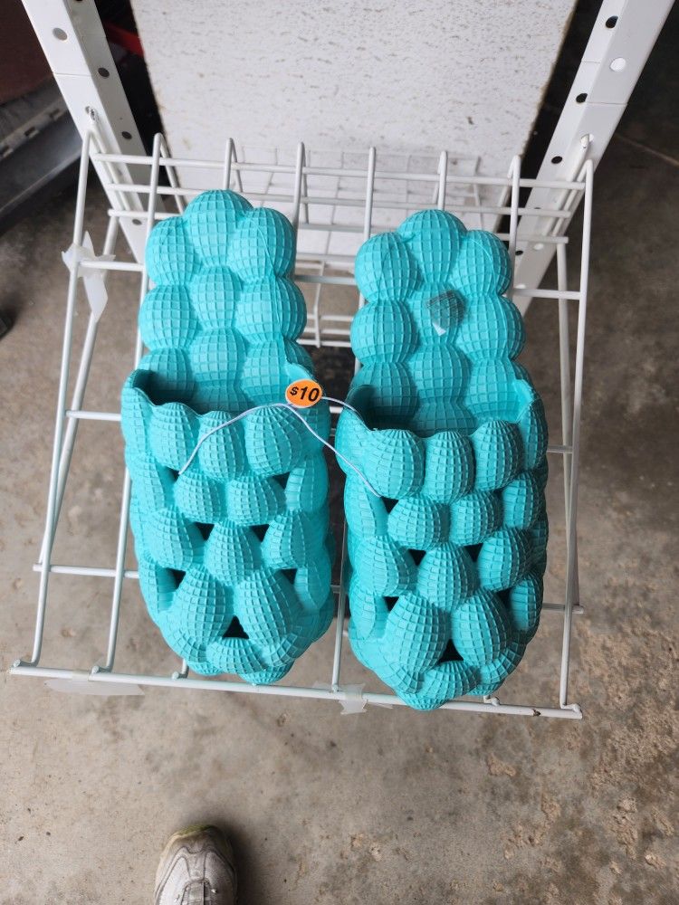 Blue Golf Ball Shoes