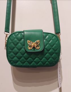 GREEN NEW CROSSBODY PURSE
