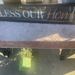 Bless Our home Sign…