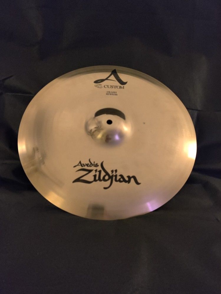 Zildjian Custom A 16" Crash Cymbal For Drum Set Ride Hi Hat Trash China Splash Ozone