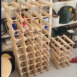 WOODEN WINE RACKS