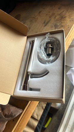 Brand new modern chrome faucet
