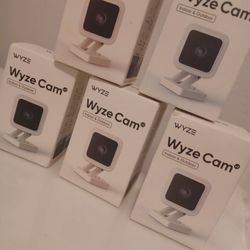 5 Wyze Cameras