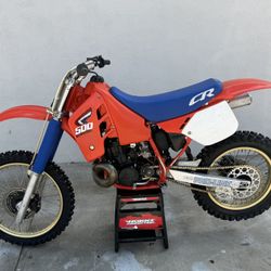 1987 CR500 Honda Best Year Ever!