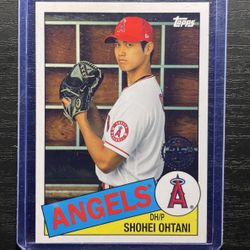 2020 Topps Shohei Ohtani Baseball Card #85TB-47