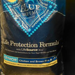 Blue Buffalo Dog Food Senior