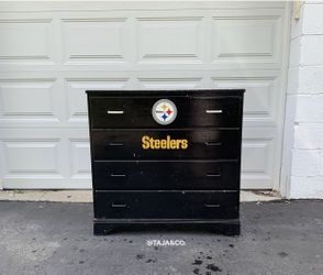 Custom loved STEELERS Dresser Drawer