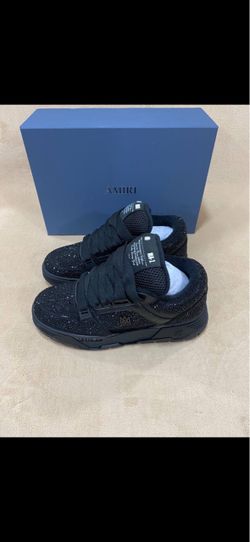 Amiri MA-1 Black Crystal Sneakers size 10