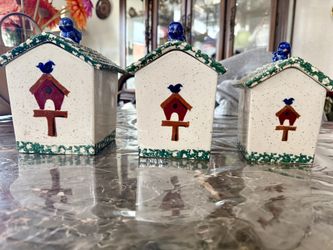 3 Piece Gibson Canisters 