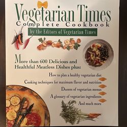 Vegetarian Times Complete Cookbook. New