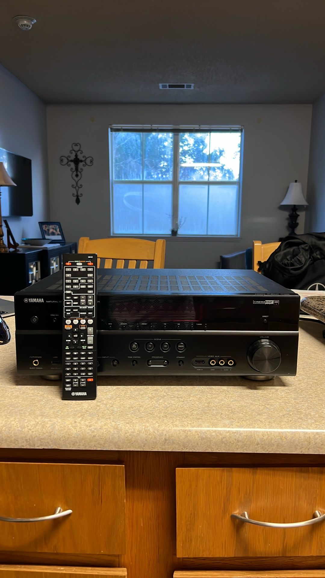 Yamaha RX-V571-7.1 Ch HDMI Home Theater Surround Sound Receiver Stereo System