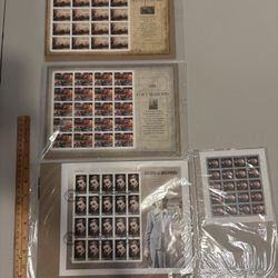 3x20 Forever Stamps (Fort McHenry, Ingrid Bergmann and Lake Erie) + $4 Washington stamps