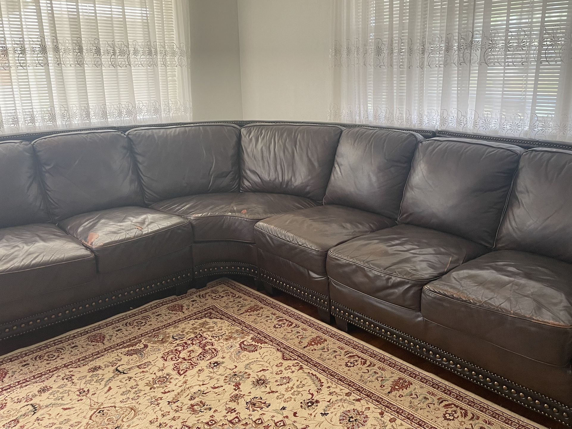 Leather Sectional Sofa